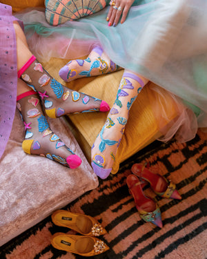 Sock candy mermaidcore socks mermaid theme socks for women