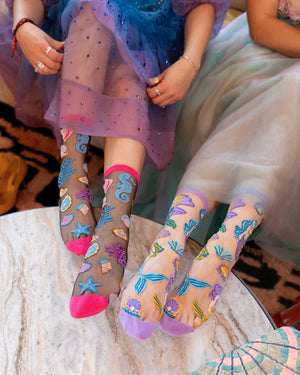Sock candy mermaidcore socks mermaid theme socks for women