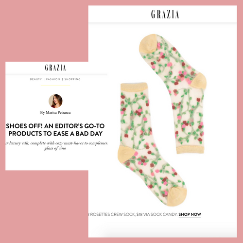 SHOES OFF! AN EDITOR’S GO-TO PRODUCTS TO EASE A BAD DAY | GRAZIA