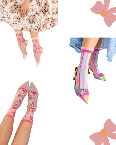 Sock candy barbiecore socks pink barbie socks