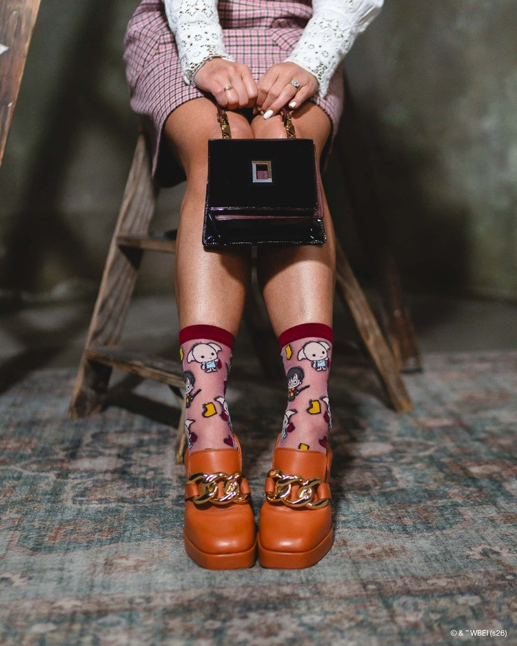 Sock Candy Harry Potter Dobby and Hedwig Sheer Socks Bundle Sheer Socks Fashion Socks Harry Potter Socks Hogwarts Socks Dobby Socks Movie Socks