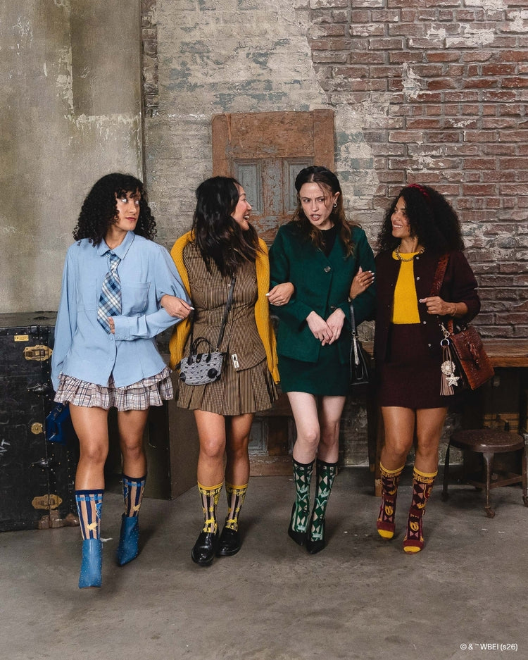 Sock Candy Harry Potter Hogwarts Houses Sheer Socks Bundle Sheer Socks Fashion Socks Harry Potter Socks Hogwarts Houses Socks Movie Socks socks with heels
