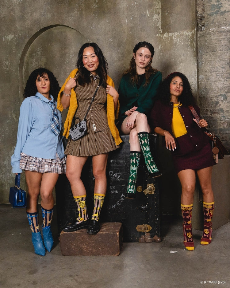 Sock Candy Harry Potter Hogwarts Houses Sheer Socks Bundle Sheer Socks Fashion Socks Harry Potter Socks Hogwarts Houses Socks Movie Socks socks with heels
