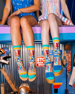 JAWS 50th Anniversary sheer sock jaws merch jaws socks for women