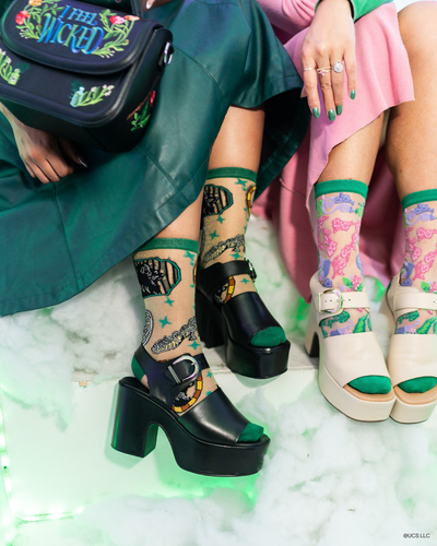 sock candy wicked for good and ensemble bundle wicked wizard of oz socks magical socks for women socks and heels