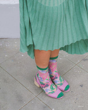 sock candy wicked for good floral sheer sock wicked 2 cute socks for women floral sheer socks socks and heels