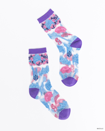 sock candy wicked socks get ready with glinda shimmer sheer sock glinda socks