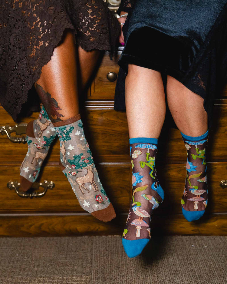 Sock Candy Once Upon a Time Sheer Socks Bundle Sheer Socks Fashion Socks Cute Socks Gift Socks Fairytale Socks Whimsical Socks