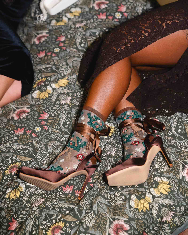 Sock Candy Once Upon a Time Sheer Socks Bundle Sheer Socks Fashion Socks Cute Socks Gift Socks Fairytale Socks Whimsical Socks socks with heels