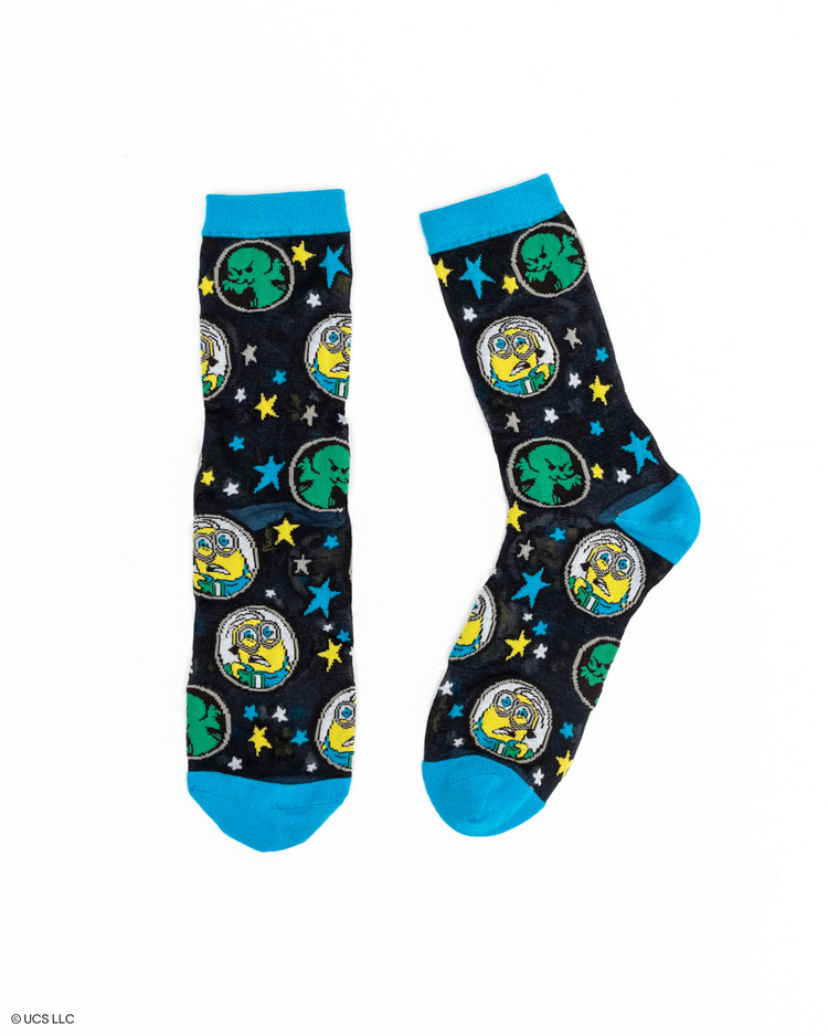 Sock Candy Illumination Minions and Monsters Sheer Socks Fashion Socks Cartoon Socks Minions Socks Movie Socks Pop Culture Socks Cute Socks
