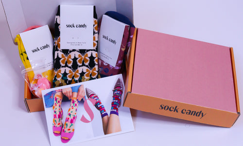 Sock Candy patterned socks, cute womens socks, fashion socks