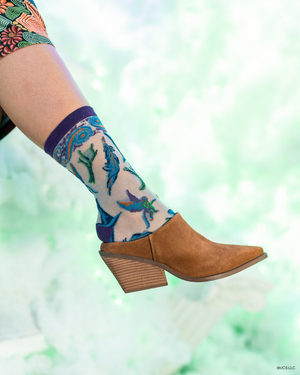 sock candy wicked elphaba's power socks wicked socks elphaba cool women's socks shimmer sheer socks