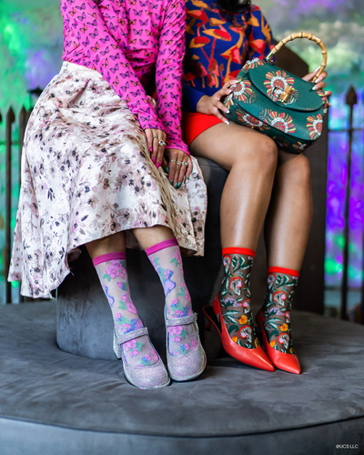 sock candy wicked glinda and elphaba land bundle wicked glinda and elphaba socks fashionable wicked socks socks and heels