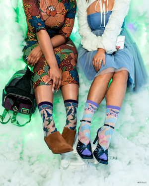 sock candy wicked glinda and elphaba elements bundle wicked 2 socks glinda and elphaba wicked bestie socks socks and heels