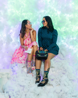 sock candy wicked glinda and elphaba silhouette bundle wicked glinda and elphaba girly socks socks and heels