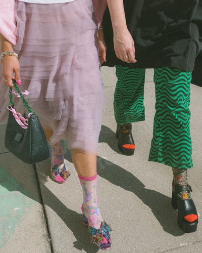 sock candy wicked glinda and elphaba land bundle wicked glinda and elphaba socks fashionable wicked socks socks and heels