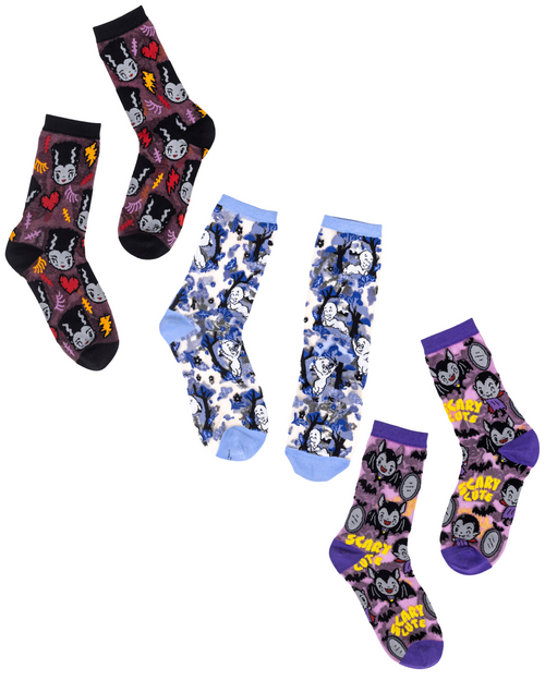 sock candy universal halloween socks bundle cute girly halloween socks