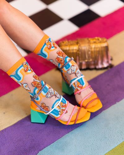 Sock Candy butterfly socks patterned socks