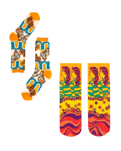 Sock Candy 70s socks retro socks 70s fashion socks for women