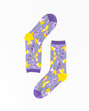 Sock Candy cotton socks women patterned floral sock