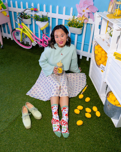 Sock Candy Cute mushroom socks for women girly spring outfits