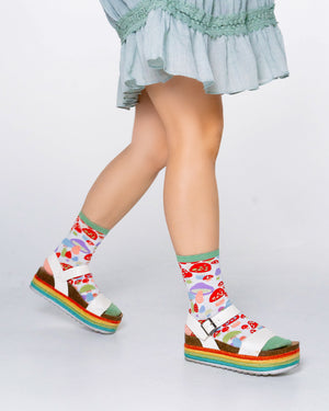Sock Candy Cute mushroom socks for women socks and sandals