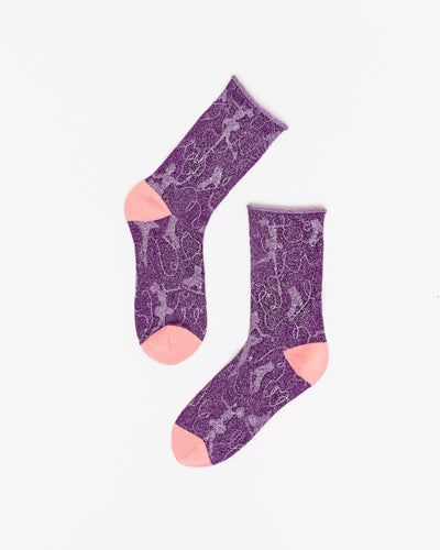 Sock candy ice skating holiday socks for women