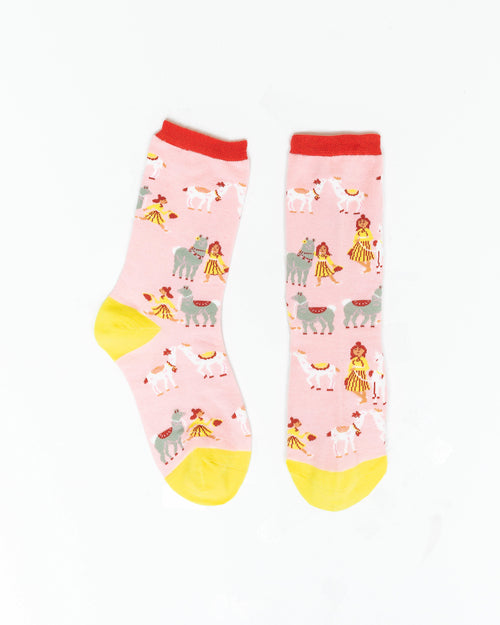 Sock candy kawaii socks cute womens llama socks