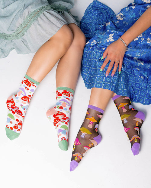 Sock candy mushroom socks bundle womens fashion socks