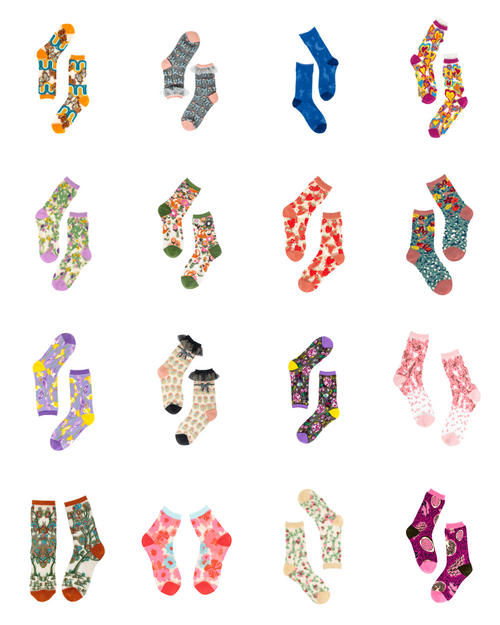 Sock candy fashion socks for women mystery bundle