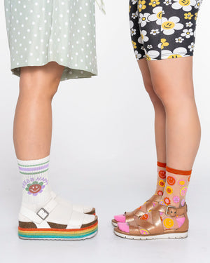 Sock candy smiley face socks cute socks for women